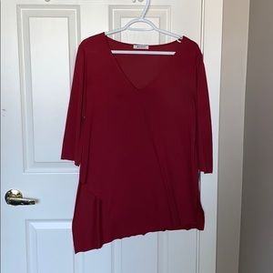 *SOLD* Burgundy Blouse